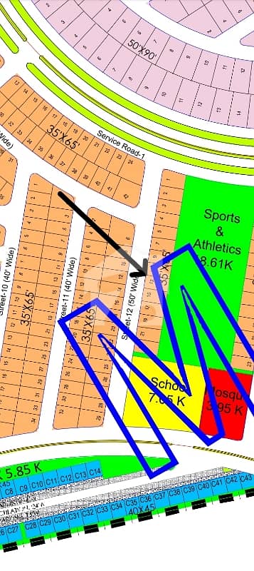 10 Marla Plot For Sale In Margalla Enclave