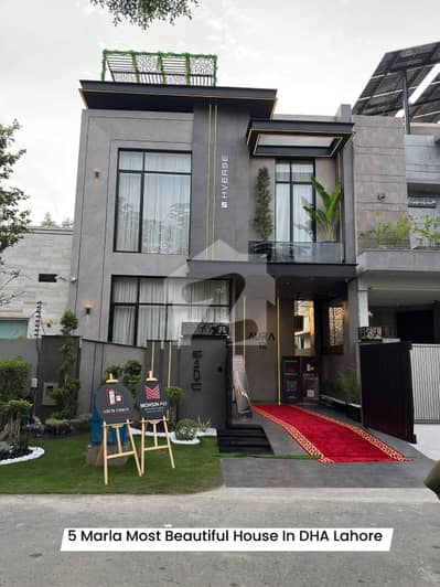 Ultra Modern Fully Furnished House Available For Sale At Top Location DHA 9 Town - Must Be See