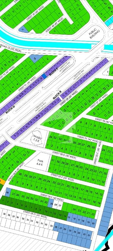 dha 6 sector c3 extension Street 8e full develop and possessionable