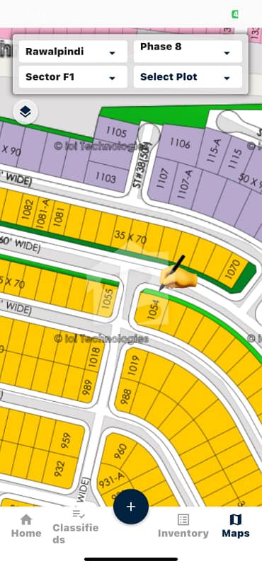 BTR PH 8 Sector F1 Investor Rate Plot For Sale It Possession Able Boulevard Two Corner Sold 3 Side Open Easy Entrance BTR PH 8 Sector F1 Investor Rate Plot For Sale It Possession Able Boulevard Two Corner Sold 3 Side Open Easy Entrance