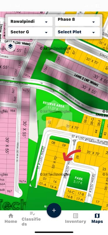 BTR Phase 8 Sector G Investor Rate Plot For Sell It Possession Able Sold Land Easy Iterance Plot Meeting And Agreement With Owner Possible Ideal For Home And Investment Purpose