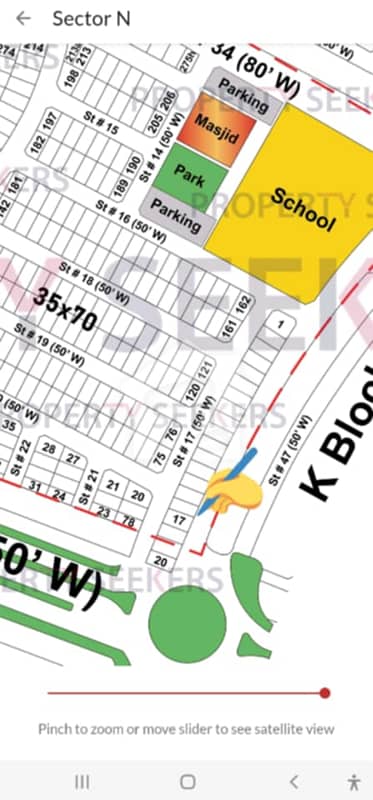 BTR PH 8 Sector G Investor Rate Plot For sale It is Possession Able Sold Land Easy Iterance Plot Meeting And Agreement With Owner Possible Ideal For Home And Investment Purpose Plot No 55 Sector G Boulevard And Prk Back