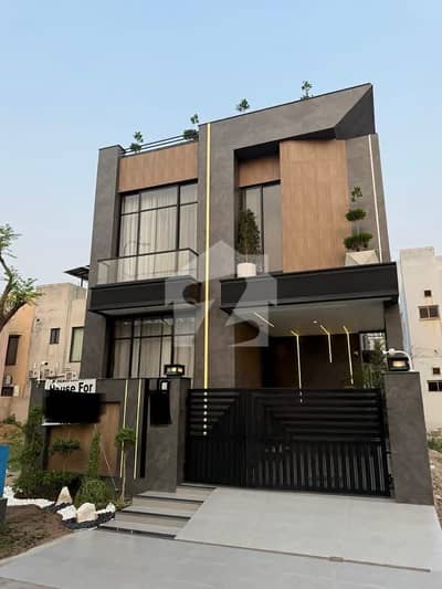 5-Marla Out Class Stylish Luxury Bungalow For Sale At Hot Location On 50ft Road Near Dollmen Mall in Dha Phase 6 Lahore,