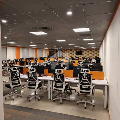 3,000 Sq. Ft. Fully Furnished Premium Office With 100 Seats For Rent In Sector I-9 Islamabad