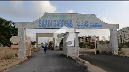 NEAR MASJID VIP LOCATION Plot In Saadi Garden Block 2 Long Belt All Dues Clear