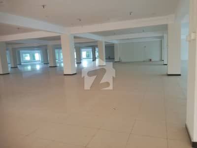12,500 Sq. Ft. Lower Ground Office Space Available For Rent In Sector I-9, Islamabad