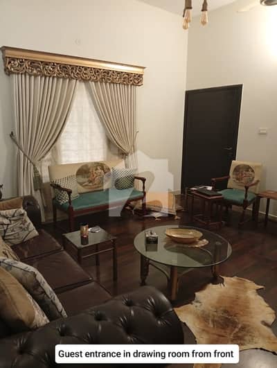 120YARDS WEST OPEN DOUBLE STORY BUNGALOW FOR SELL IN DHA PHASE 7 EXT. MOST PRIME LOCATION IN DHA KARACHI