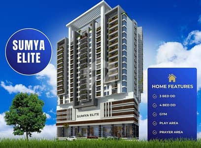 Brand New 4 Bedrooms Drawing Lounge Luxury Flat Available For Sale At Prime Location Of Tipu Sultan Road With All Modern Facilities