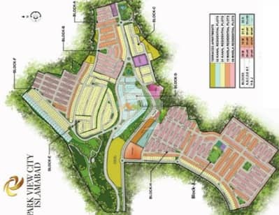 10 Marla plot in park view city