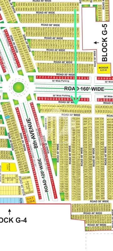 At Prime Location 10 Marla Plot Available For Sale