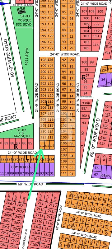 80 SQUARE YARDS CORNER LEASED WEST OPEN PLOT FOR SALE AT OLD BLOCK
