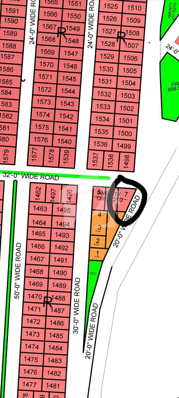 CORNER 50 FEET ROAD FACING 129 SQ YARDS PLOT FOR SALE AT OVERSEAS BLOCK NTR-01