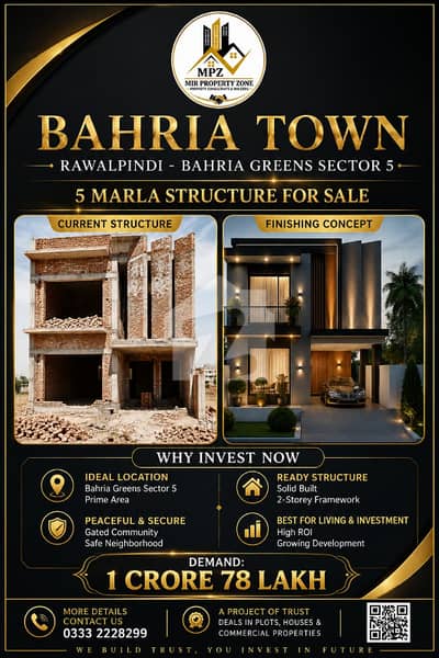 Over Seas, 5 Grey Structure House For Sale Over Seas, 5 Grey Structure House For Sale