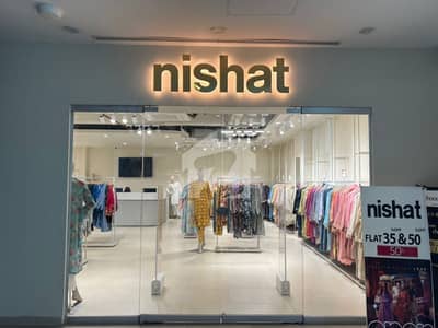 High Rental Shop For Sale Running On Rent, Occupied By Nishat BRAND