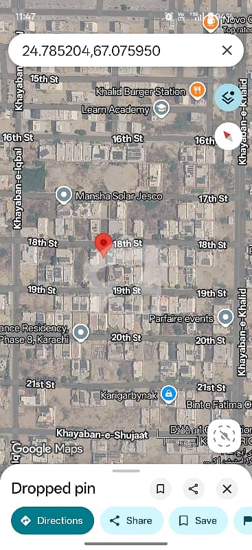 ڈی ایچ اے فیز 8 - زون اے ڈی ایچ اے فیز 8,ڈی ایچ اے ڈیفینس,کراچی میں 1 کنال رہائشی پلاٹ 17.25 کروڑ میں برائے فروخت۔