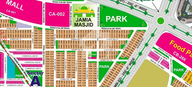 Residential Plot 1 Kanal For Sale In DHA Defence - Sector A