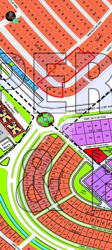 One kanal plot for sale