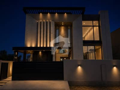 1 KANAL BRAND NEW MODERN WITH MODERN ELEVATIN HOUSE AVAILABLE FOR SALE IN LAKE CITY LAHORE