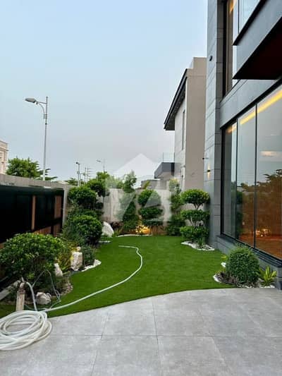 One Kanal Brand New Modern Ground Portion For Rent In Dha Phase 2 Islamabad.