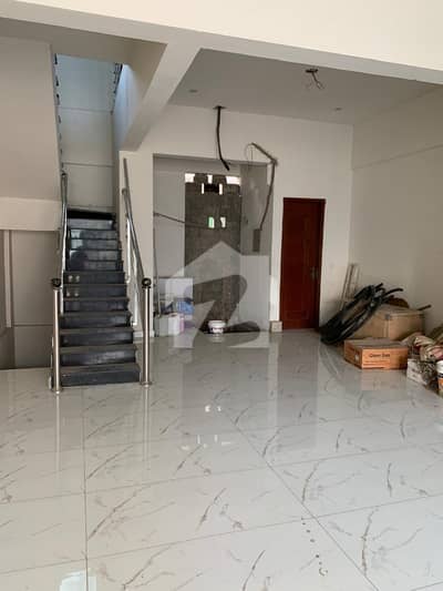 Brand New 2,700 Sq Ft Full Commercial Building For Rent Ground + Basement + interconnected1st Floor (900 Sq Ft Each) Murtaza Commercial, Phase 8, DHA