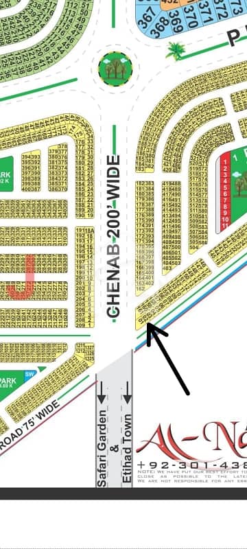 LDA City Lahore Block F 5marla Hot Location Plot Available Facing Park Near 200feet Chenab Road