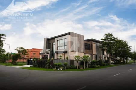 23 MARLA CORNER FULL BASEMENT ULTRA MODERN FULLY FURNISHED LUXURY VILLA WITH INDOOR SWIMMING POOL FOR SALE IN DHA PHASE 8 NEAR TO PARK.