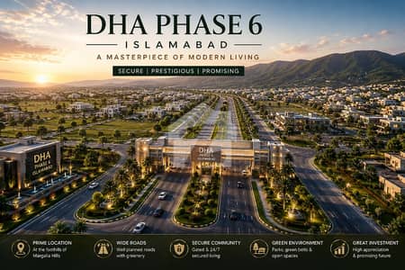 DHA Phase 6 Islamabad Corner Plot Best For Investment