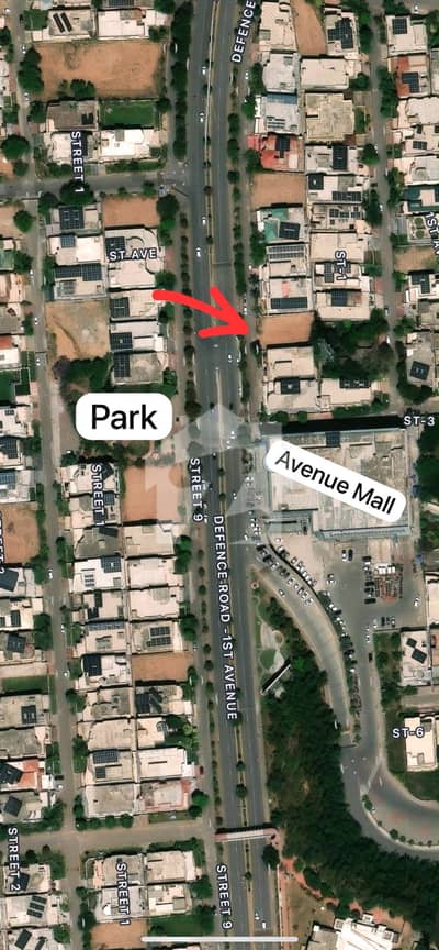 Boulevard Plot For Sale Solid Land Back Open / Front Open Sector A Dha Phase 1 Islamabad