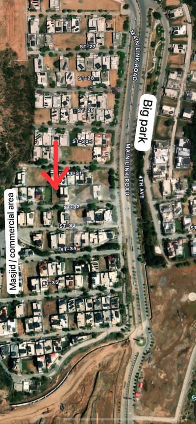 South Face Solid Land Right Side Open Plot For Sale  Dha Phase 1 Sector C