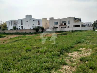 RESIDENTIAL PLOT LOCATED IN THE BEST BLOCK OF DHA LAHORE.