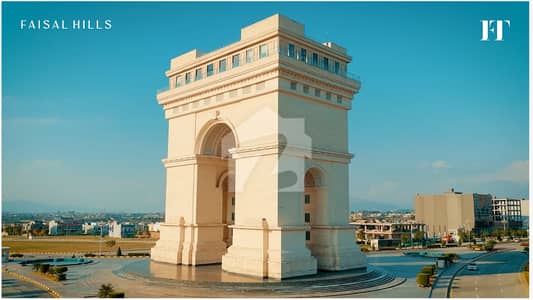 10 Marla Residential Plot in B block Faisal hills Islamabad.