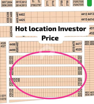 INVESTOR PRICE HOT LOCATION PLOT FOR SALE