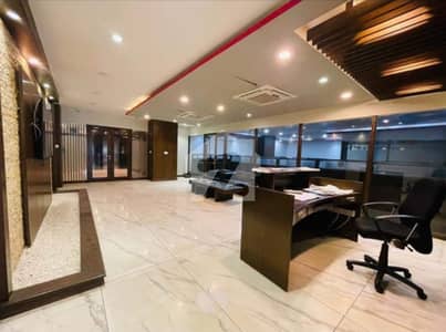 5,000 Sq. Ft. Semi-Furnished Office Space Available for Rent in Blue Area Islamabad