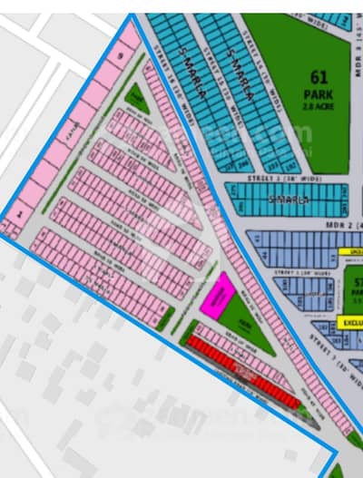 it is 3 Marla plot in palm West Housing society adjacent to lake City opposite to Al Kabir Town Phase 2. at Raiwind Road Lahore.
