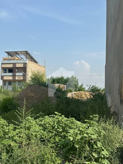 5 Marla North Open Plot On 15 Meter Wide Street In Zone 4 At C1 Sector Is Available For Sale Regi Model Town Peshawar