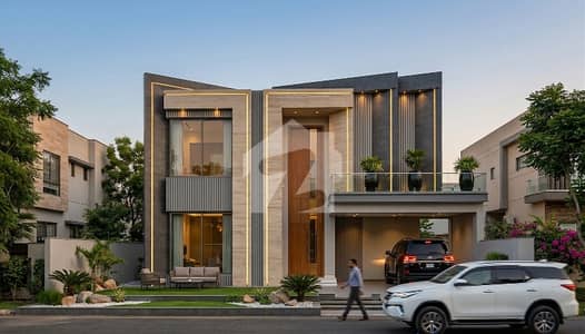 Brand New 1 Kanal Modern Grey Structure House For Sale In DHA EME Phase-XII, Block-A