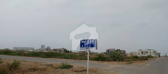 phase 8 zone C beach street 500 yds plot for sale