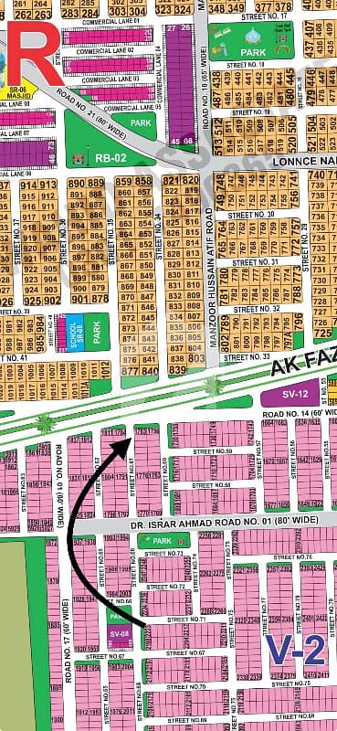2nd Corner plot 120 feet's Road 8 Marla DHA Multan
