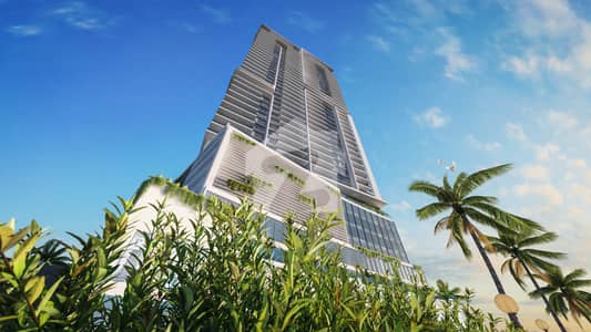 Luxurious Pool Facing 2 Bedroom 1150 Square Feet Apartment in AA Waterfront Situated at HMR Waterfront Located in the Posh Area of DHA Phase 8 is Available on Installment Plan of Prior Price