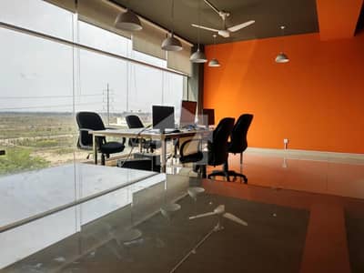 **Prime 8 Marla Commercial Floor for Rent on Main Boulevard | DHA Phase 6 | 6 Rooms **