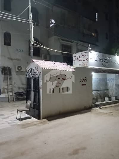 Gulshan Iqbal block 14. E. Flat available in HINA TERRACE.