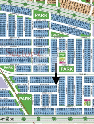 10 Marla Corner Category Plot Available For Sale  Plot No 1308-C