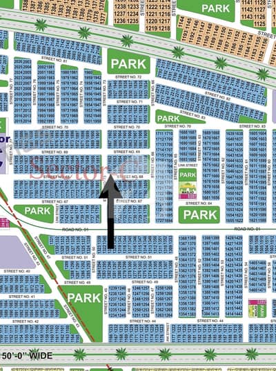 Corner Plot Available For Sale In Sector C Plot no 1817-C
