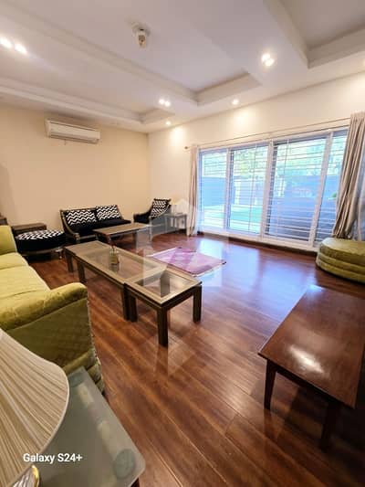 Luxurious Fully Furnished independent Ground portion with lawn