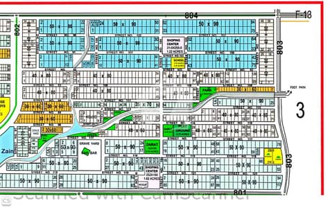 1 Kanal (60x100) Prime Location Plot For Sale Sector G 14/3 Islamabad
