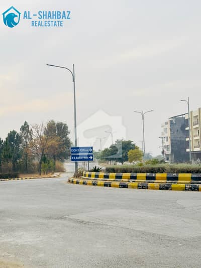 ( 60*90 In Block F Heighted ) Residential Plot For Sale. In Engineers Co-operative Housing Society. ECHS D-18 Islamabad.