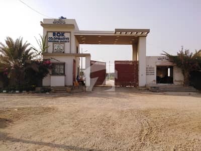 Prime Location Residential Plot Of 120 Square Yards Available For sale In Rok Cooperative Housing Society