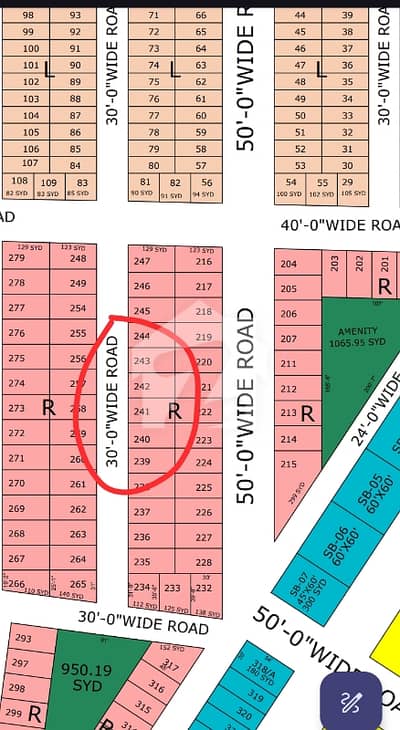 30 Feet Road West Open Plot For Sale 30 Feet Road West Open Plot For Sale