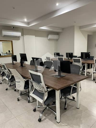 8/MARLA 1ST FLOOR AVAILABLE FOR RANT GOOD LOCATION FULLY FURNISHED UPS AC CABEN