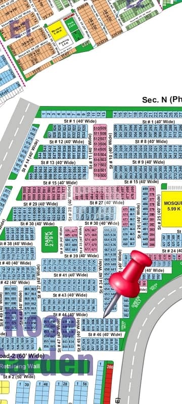 Rose Garden Zone 1 5 Marla Plot For Sale